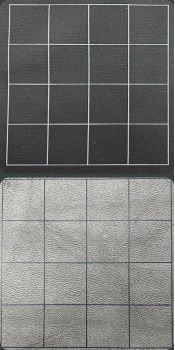 Battlemat Megamat Black & Grey 48 x 34.5